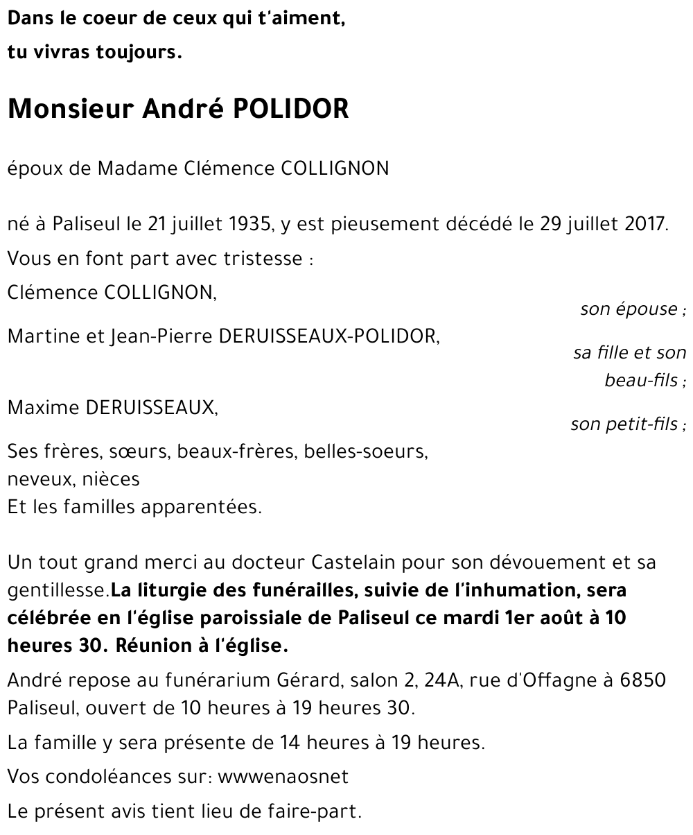 André POLIDOR