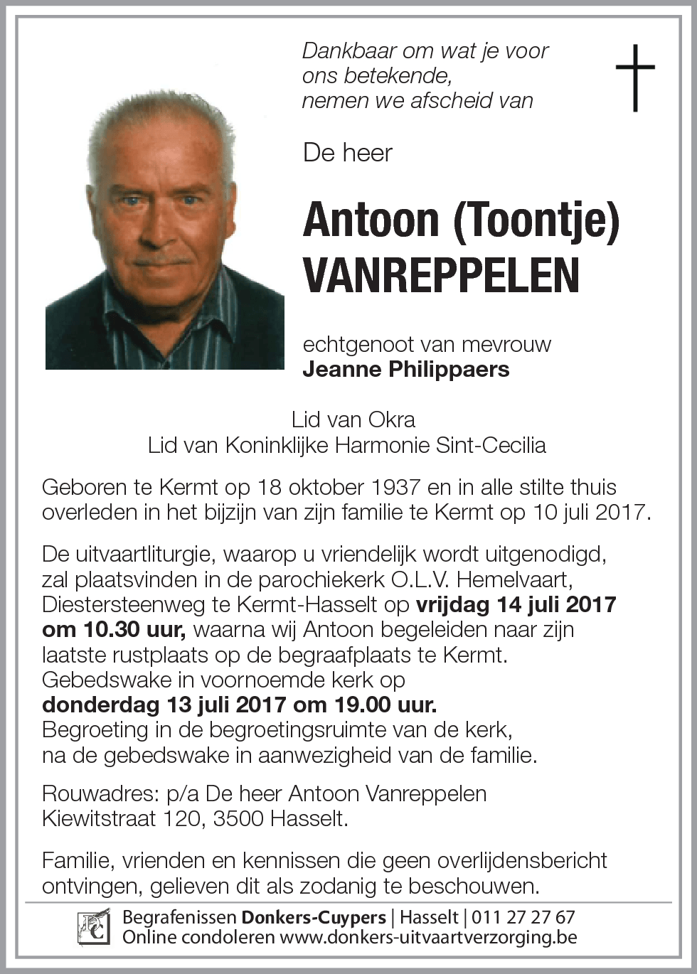 Antoon Vanreppelen