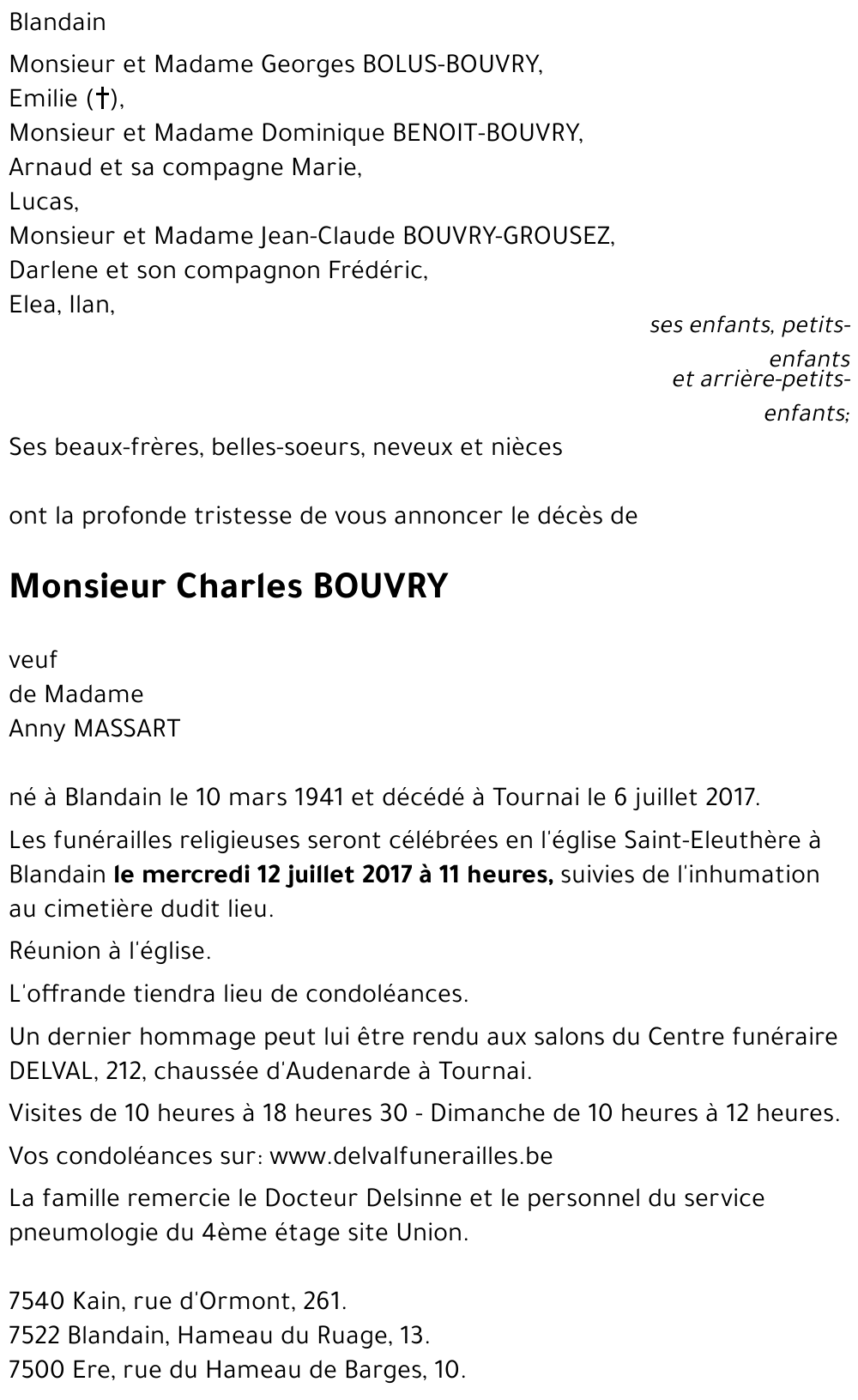 Charles BOUVRY