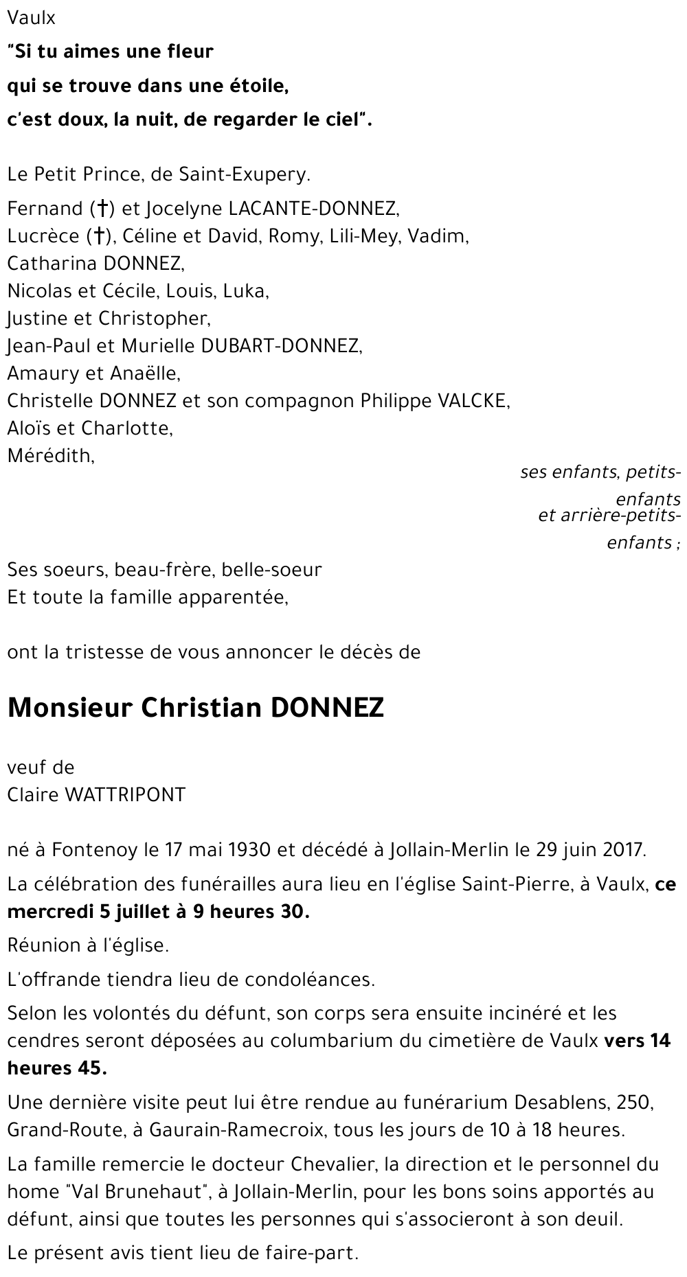 Christian DONNEZ
