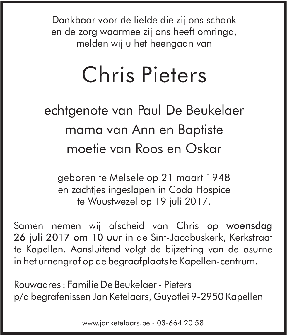 Christiane Pieters