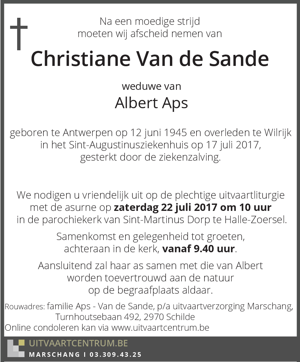 Christiane Van de Sande