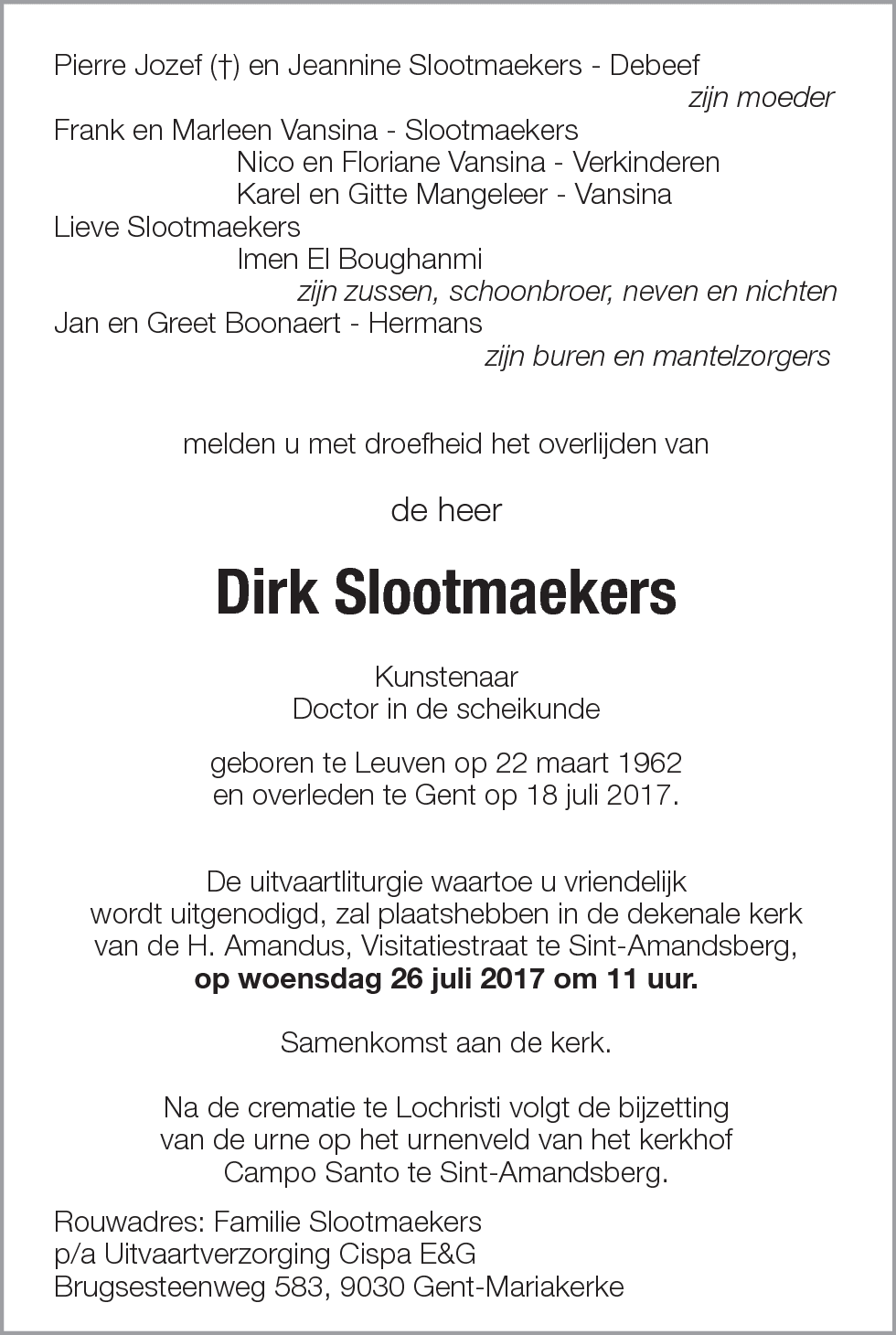 Dirk Slootmaekers