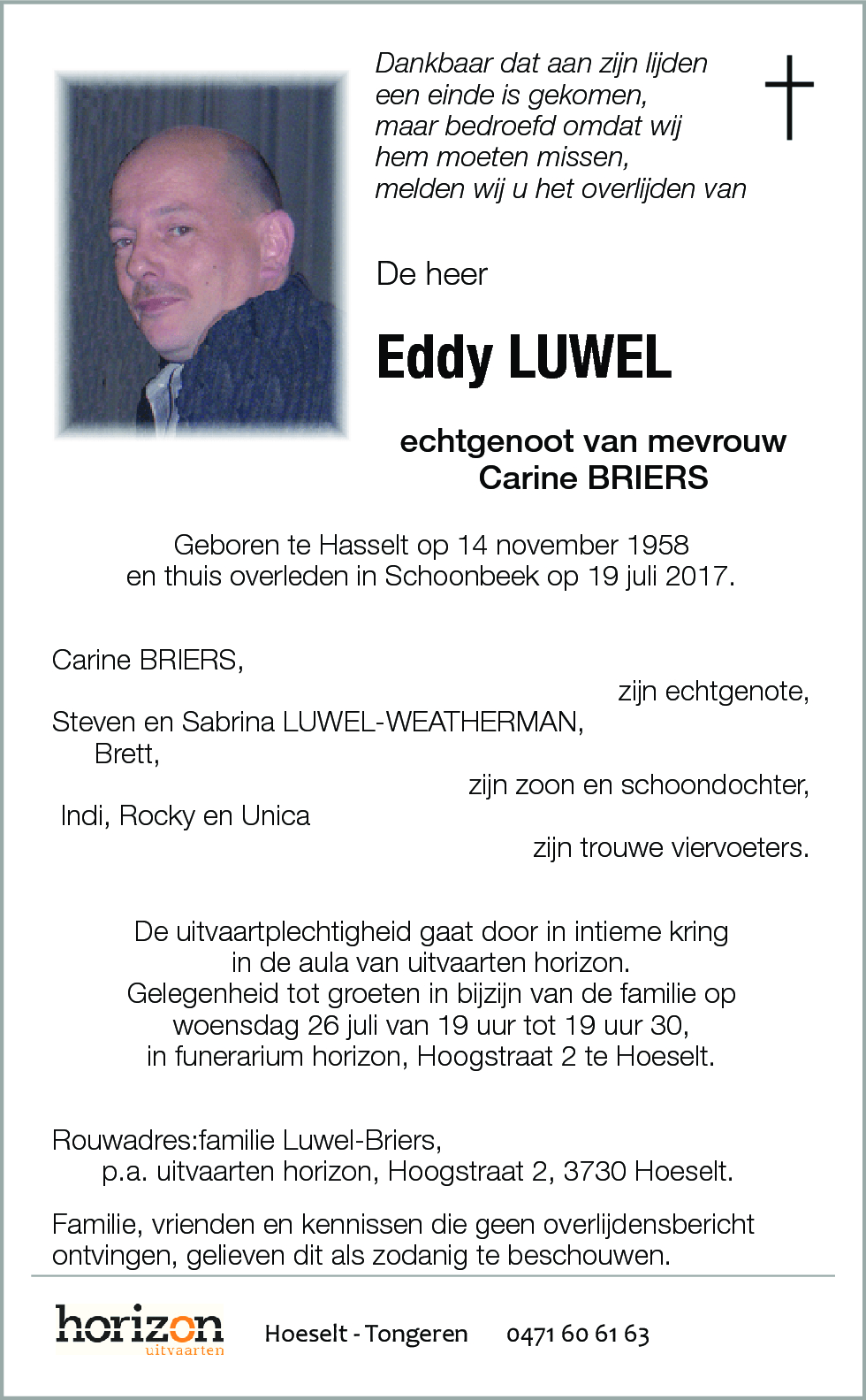 Eddy LUWEL