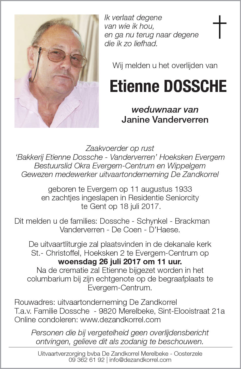 Etienne Dossche