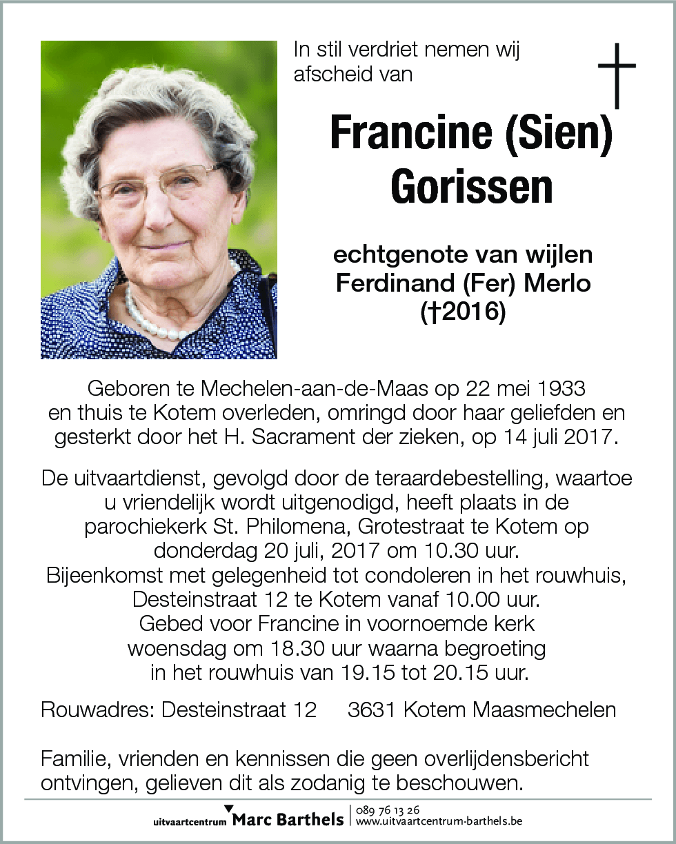 Francine Gorissen