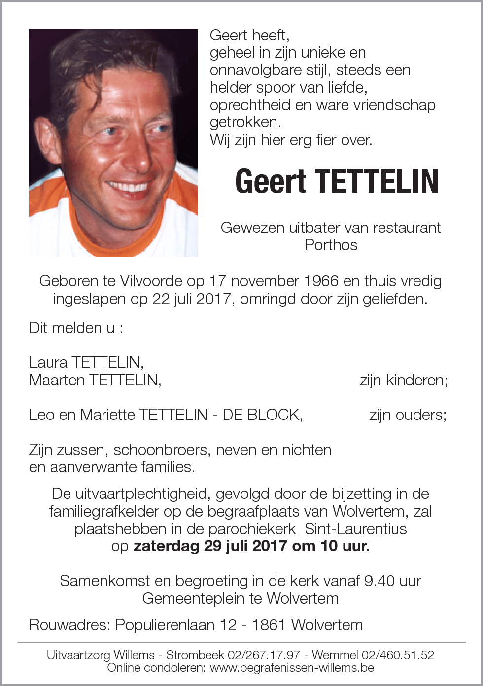 Geert TETTELIN
