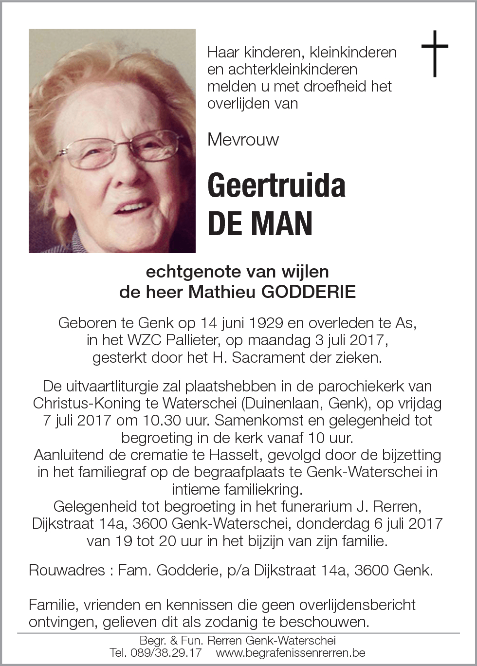 Geertruida DE MAN