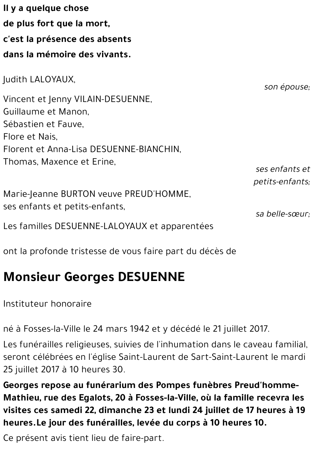 Georges DESUENNE