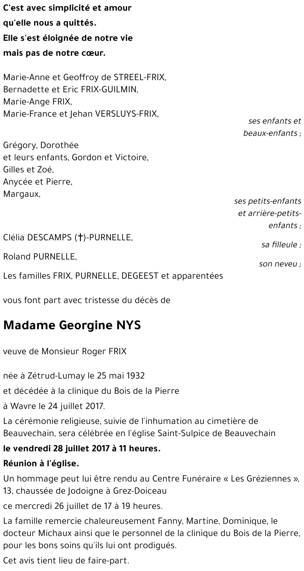 Georgine Nys