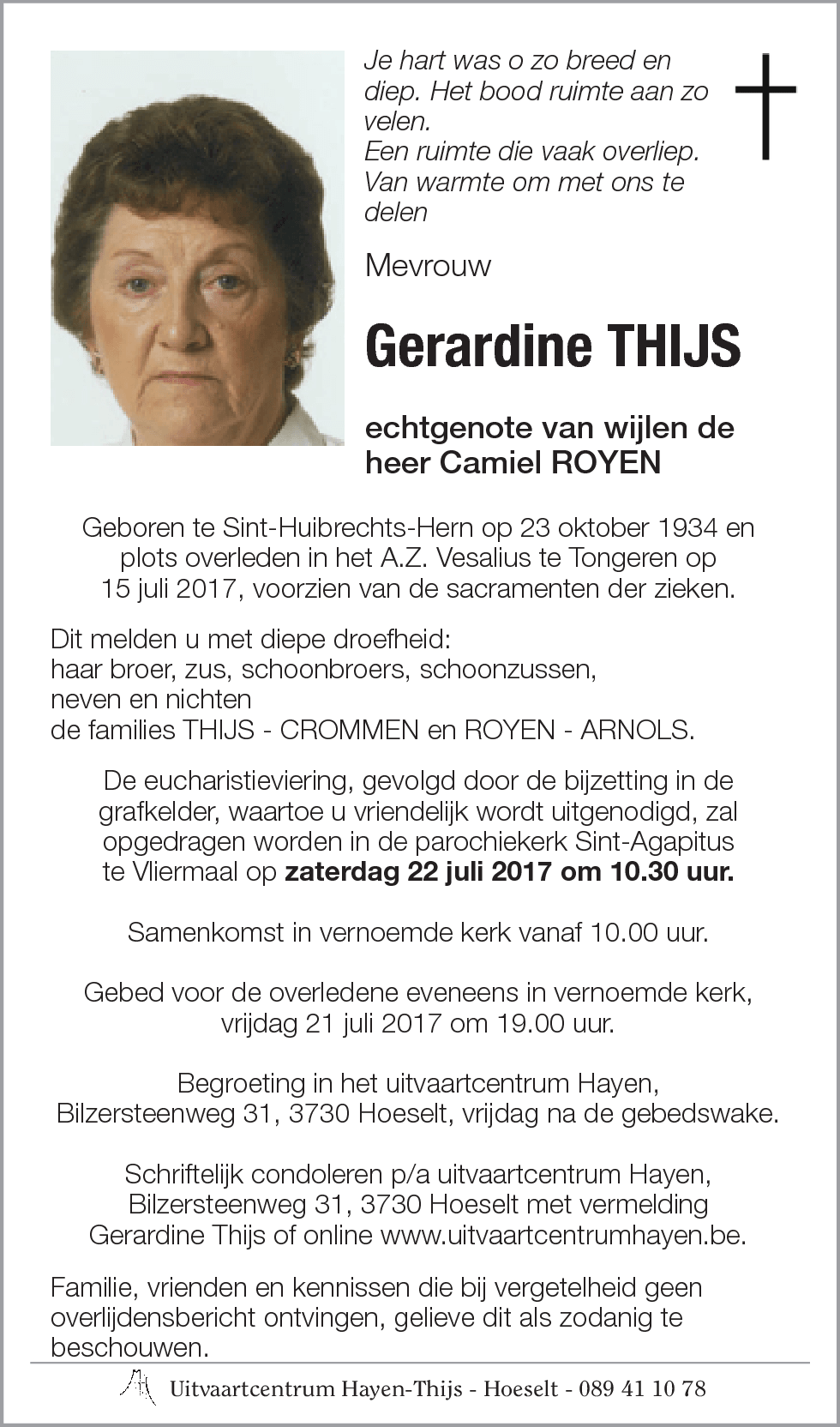 Gerardine THIJS