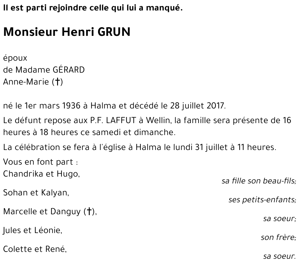 Henri GRUN