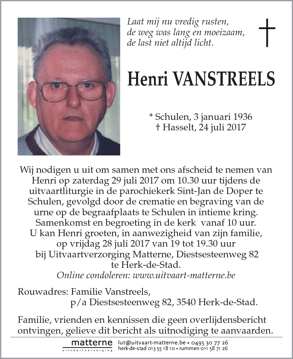 Henri Vanstreels