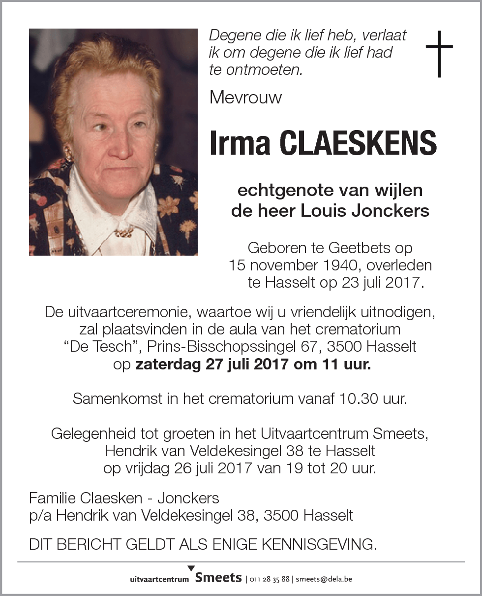 Irma Claeskens