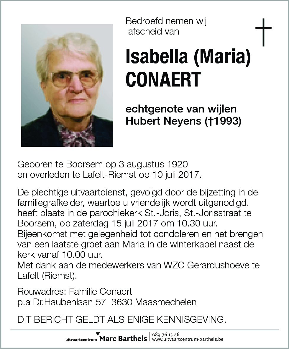 Isabella Conaert