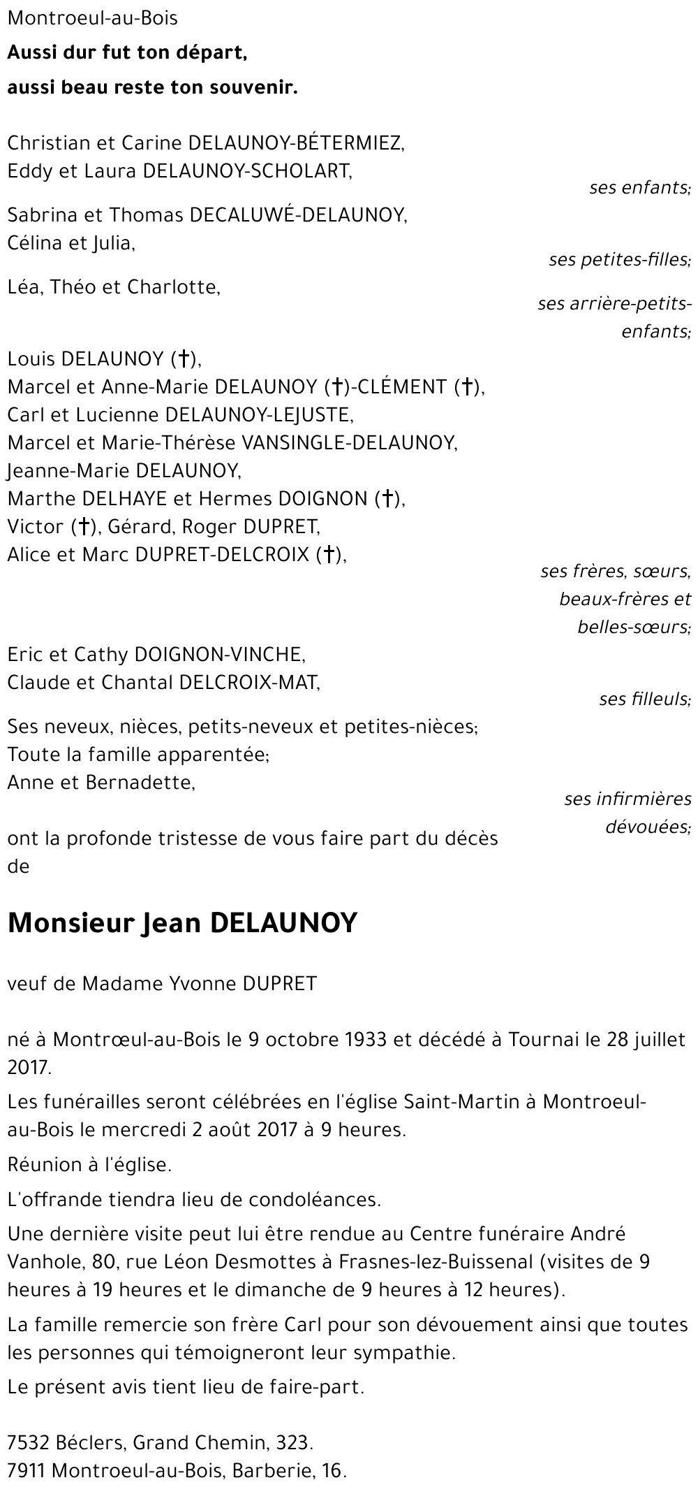 Jean DELAUNOY