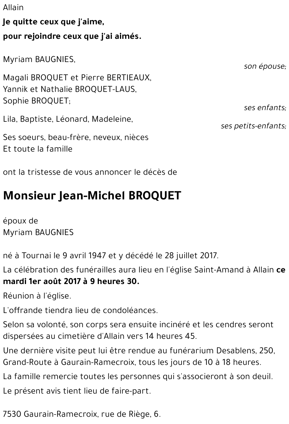 Jean-Michel BROQUET