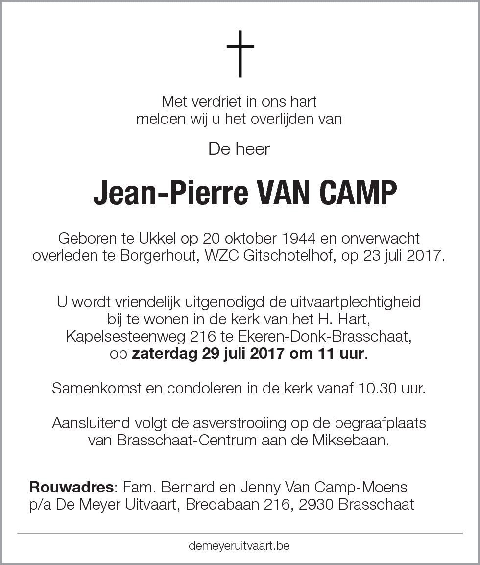Jean-Pierre Van Camp