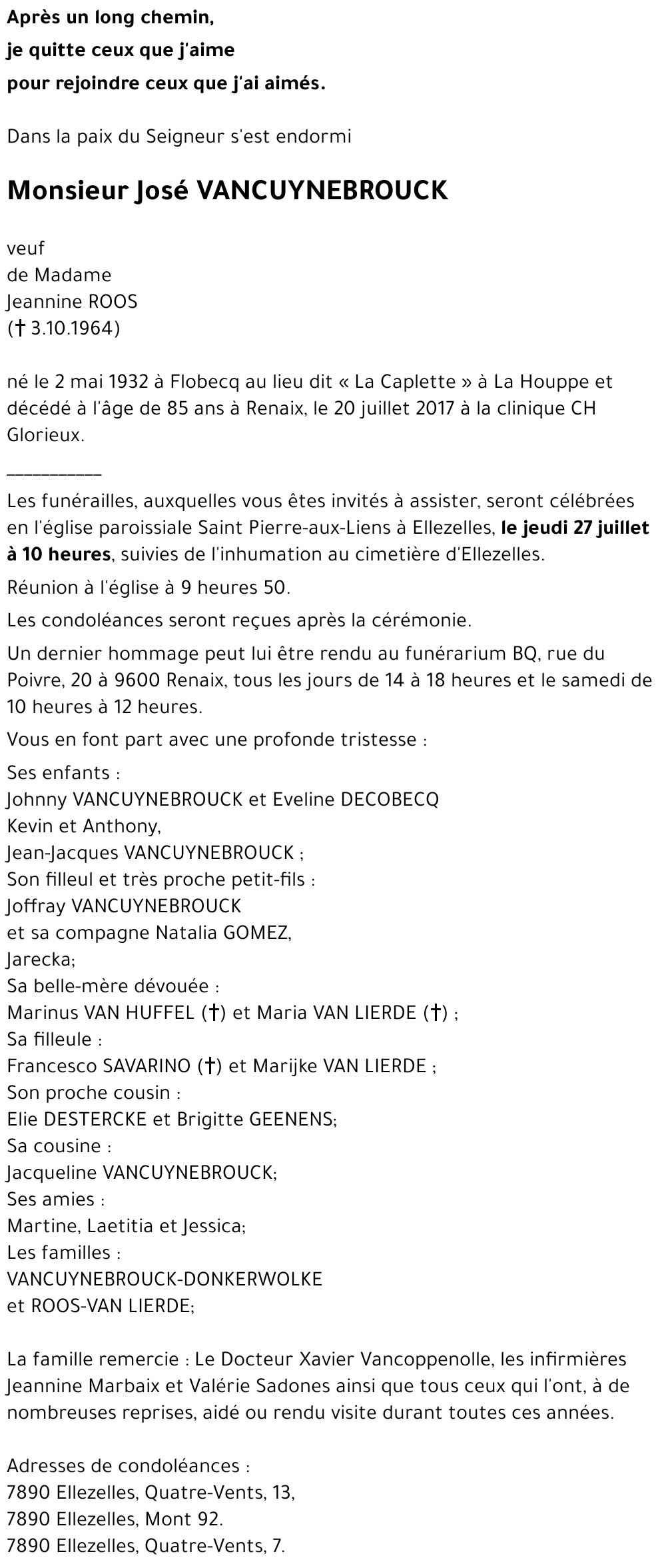 José VANCUYNEBROUCK