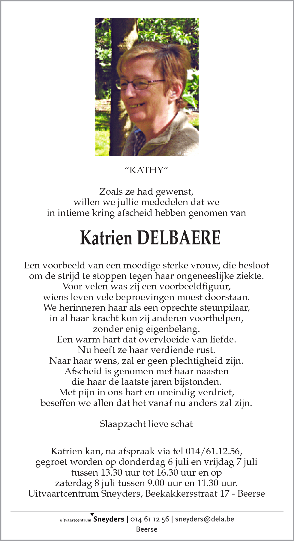 Katrien Delbaere