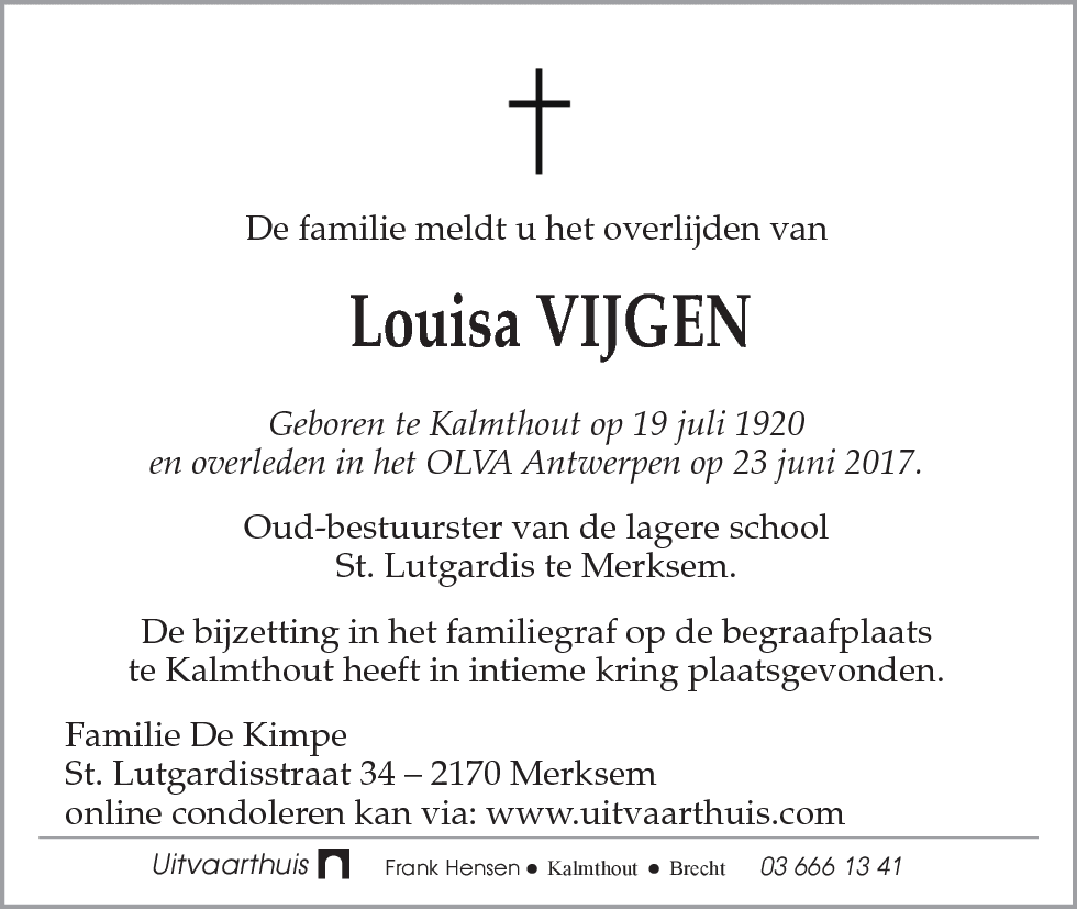 Louisa Vijgen