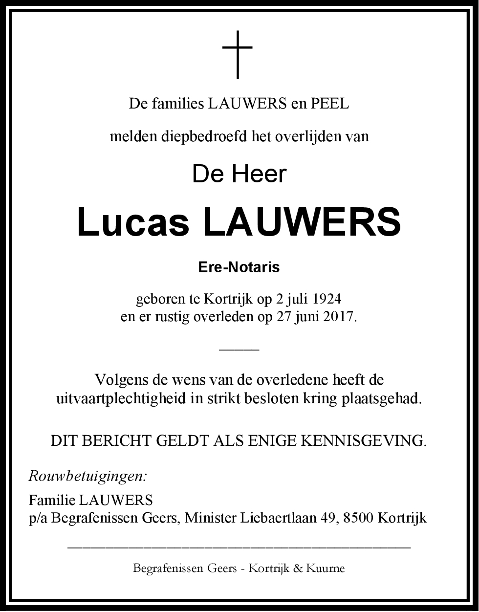 Lucas LAUWERS