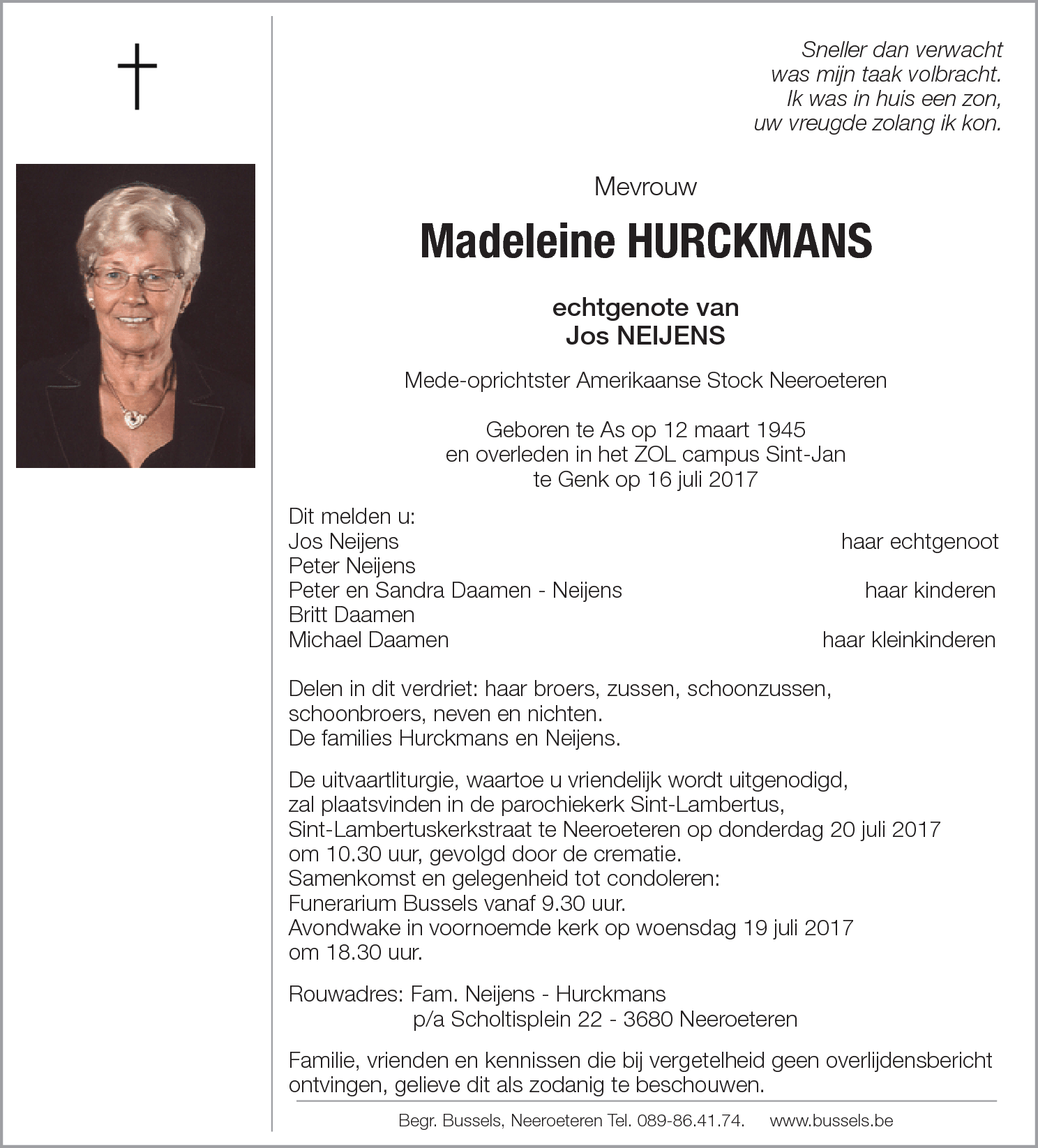 Madeleine Hurckmans