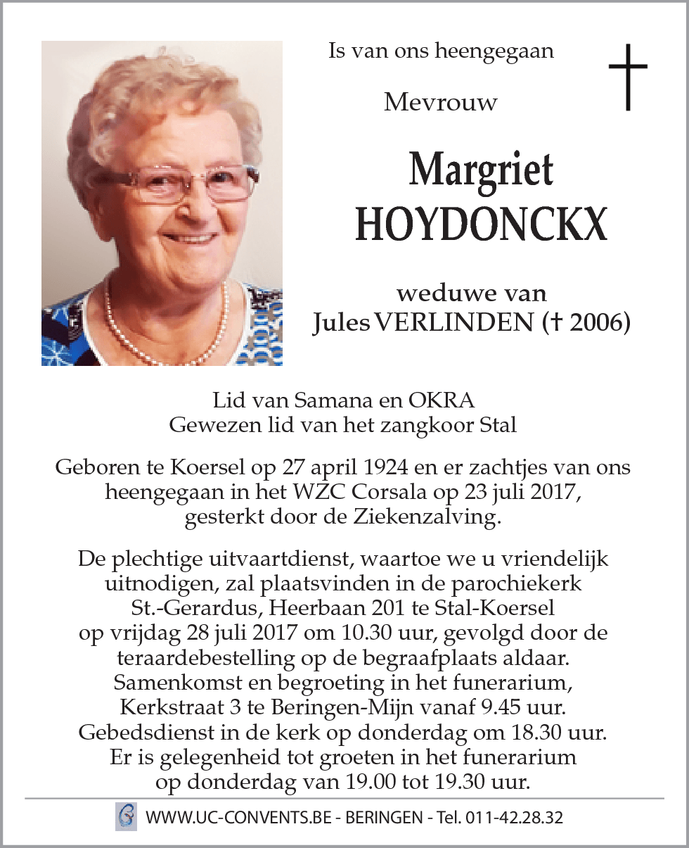 Margriet Hoydonckx