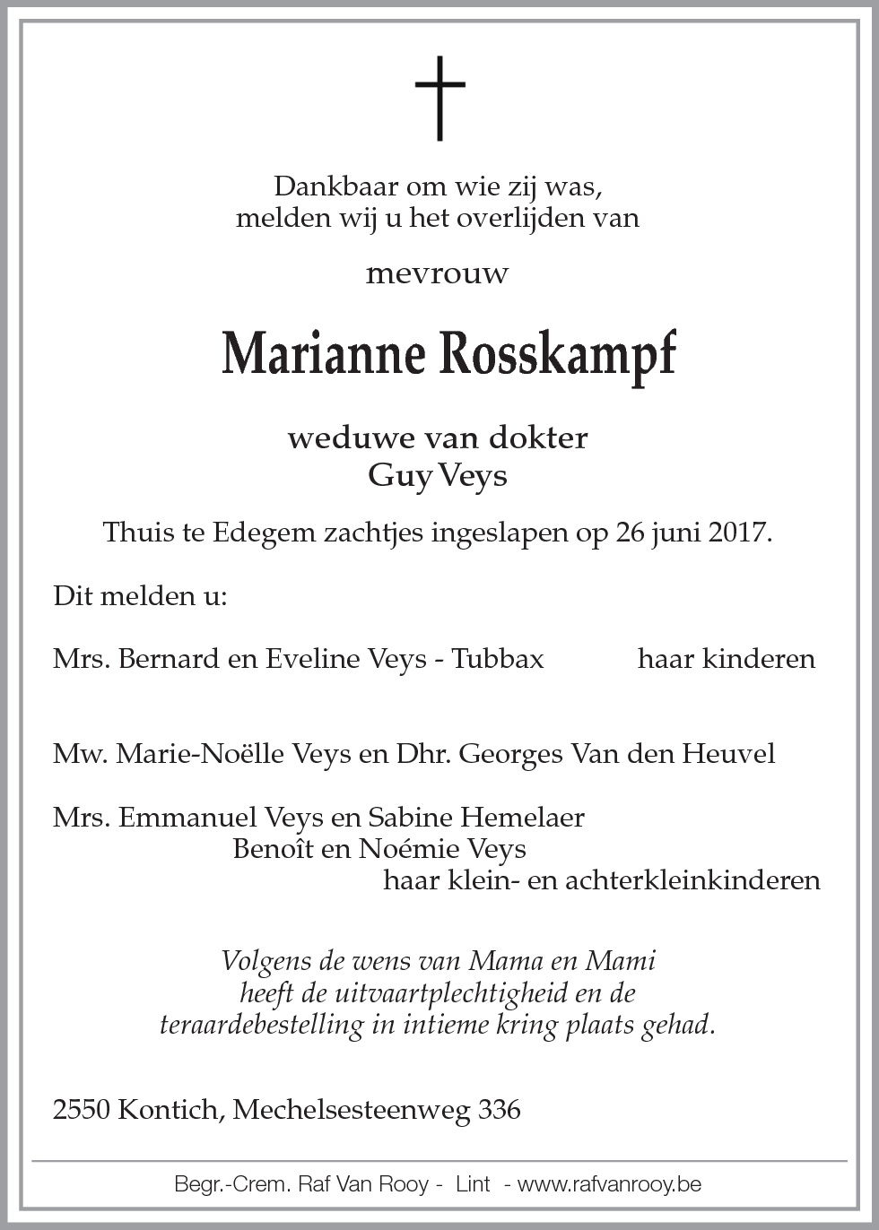 Marianne Rosskampf