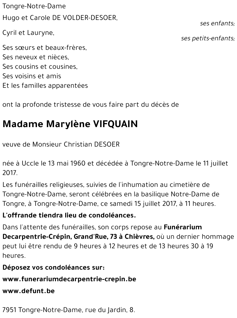 Marylène VIFQUAIN