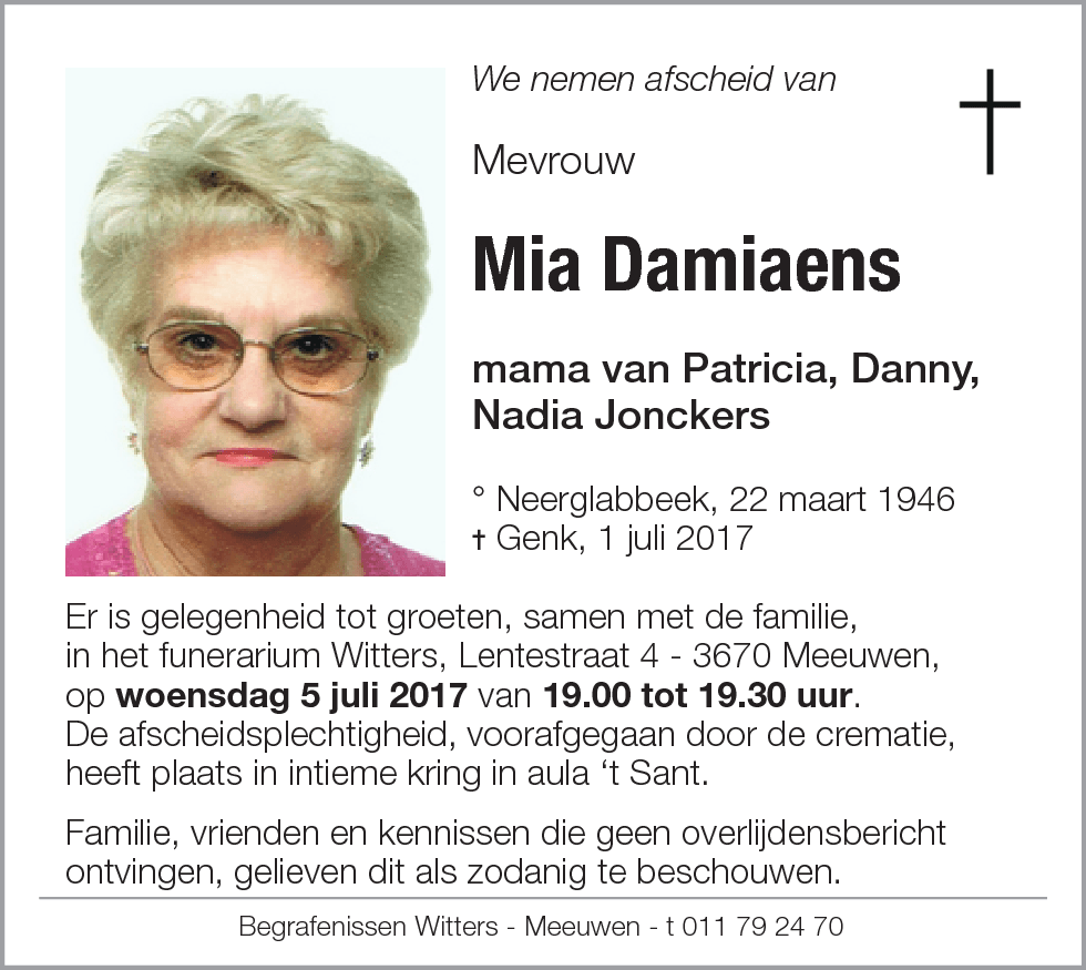 Mia Damiaens