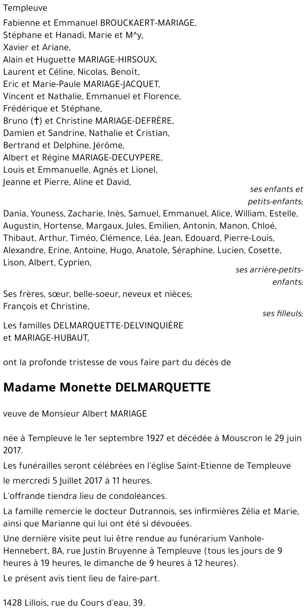 Monette DELMARQUETTE