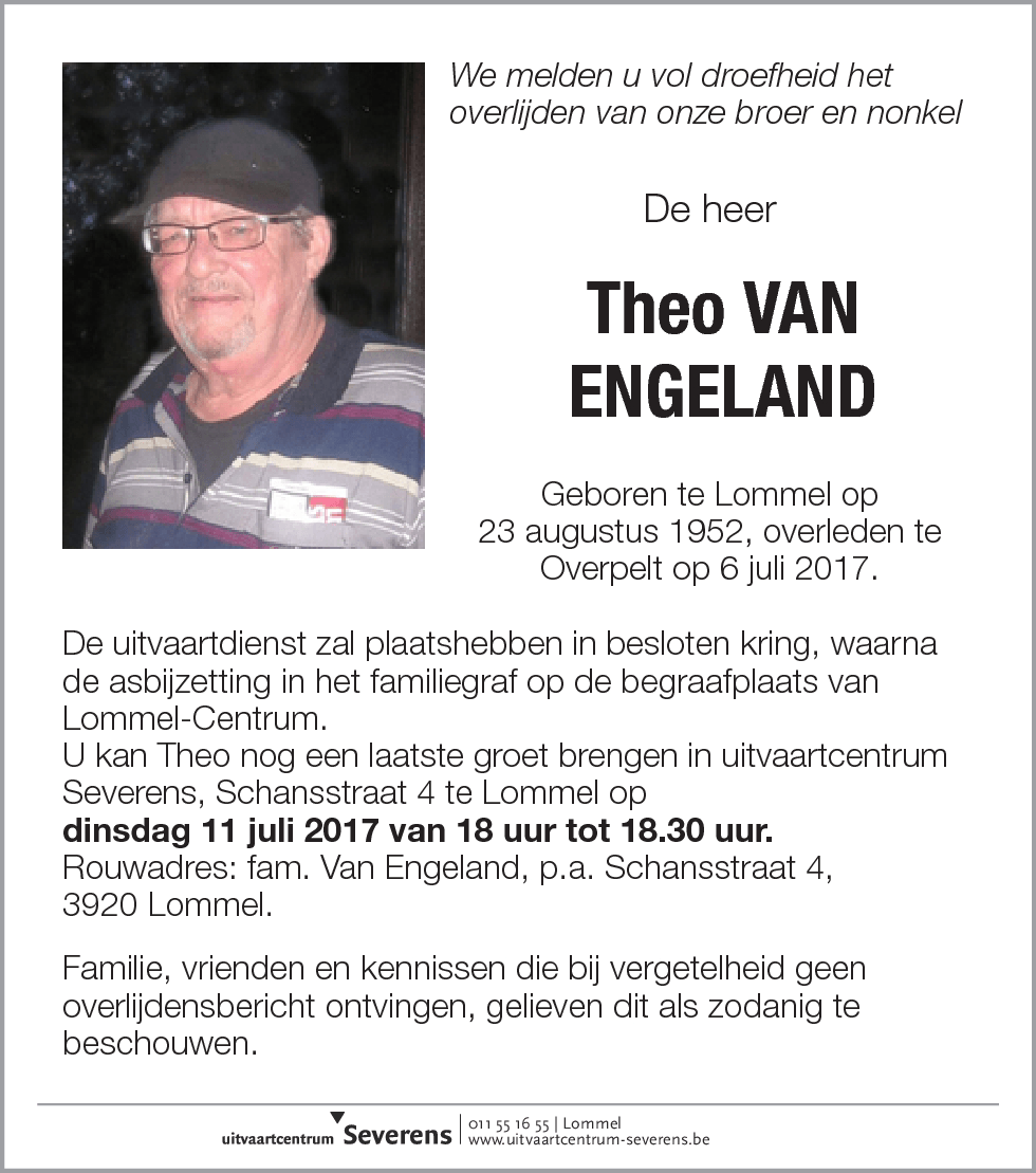 Theo Van Engeland