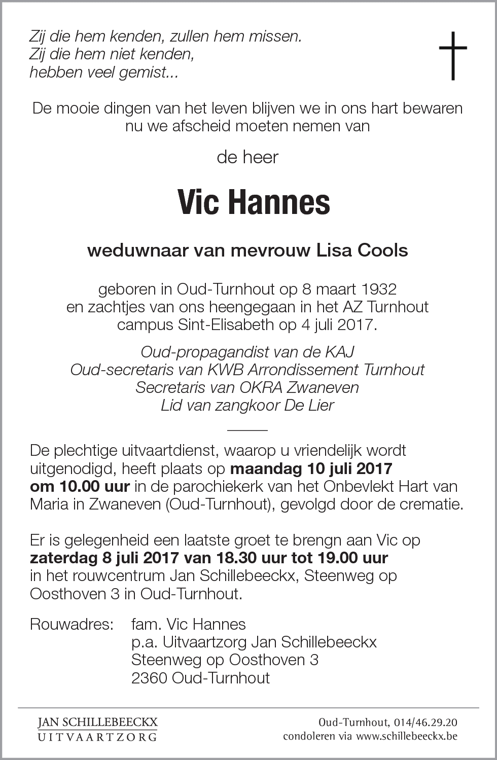 Vic Hannes