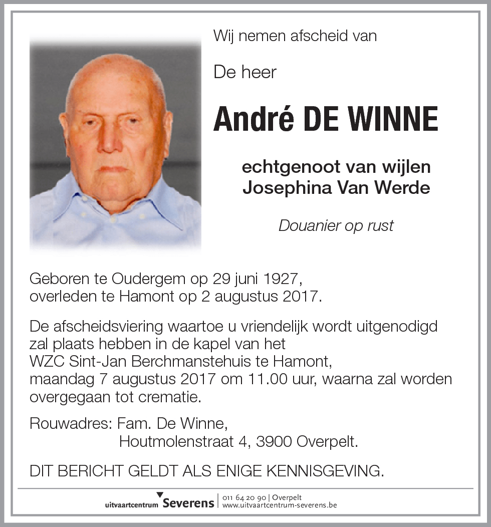 André De Winne