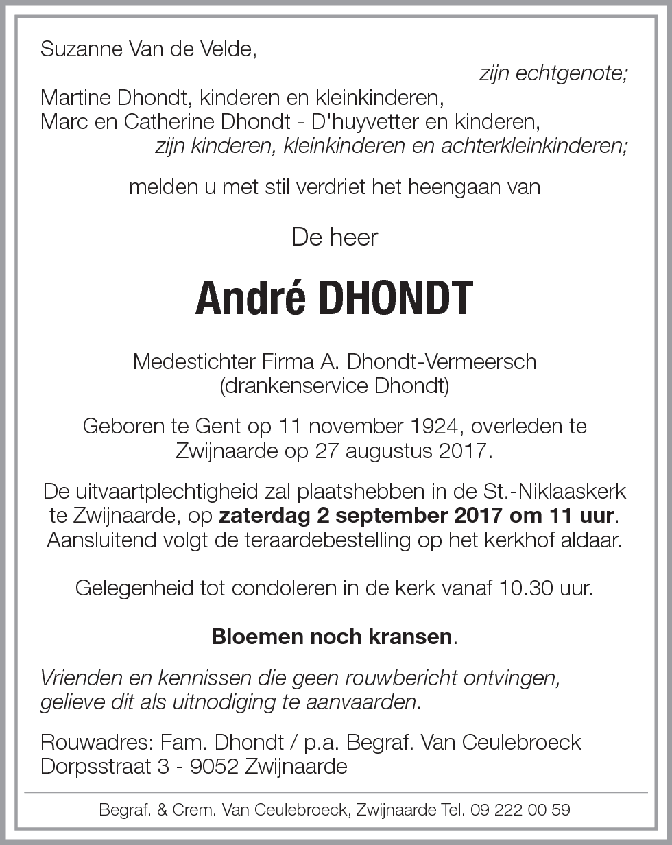 André Dhondt