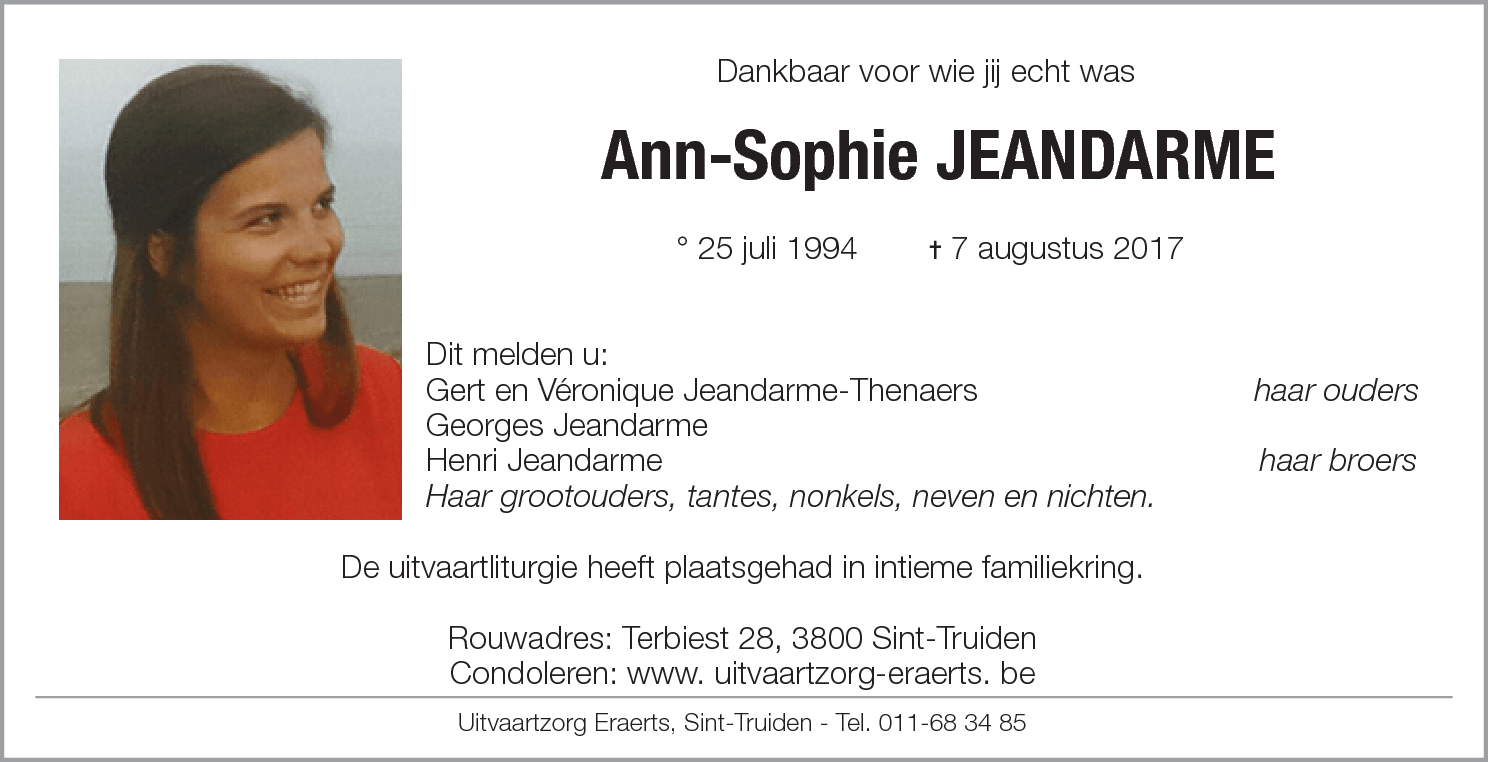 Ann-Sophie Jeandarme