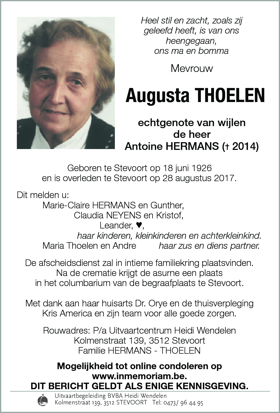 Augusta Thoelen