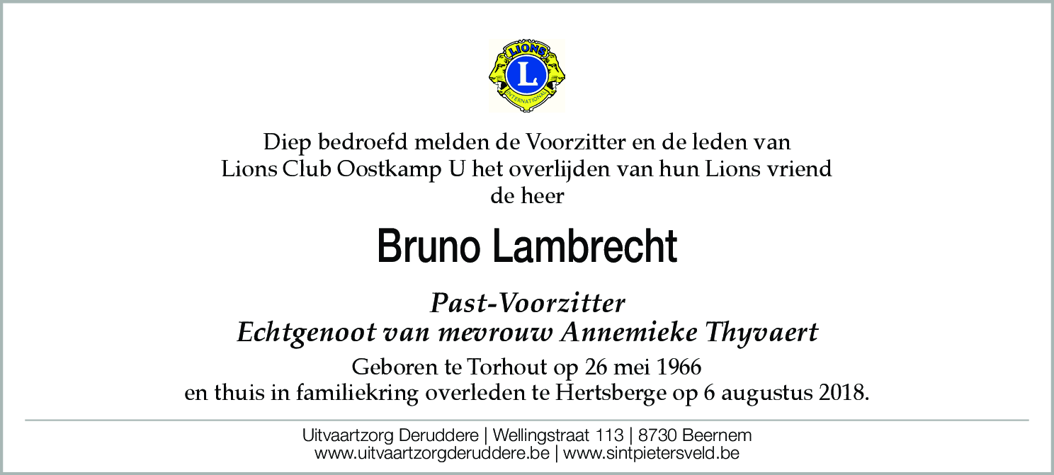 Bruno Lambrecht
