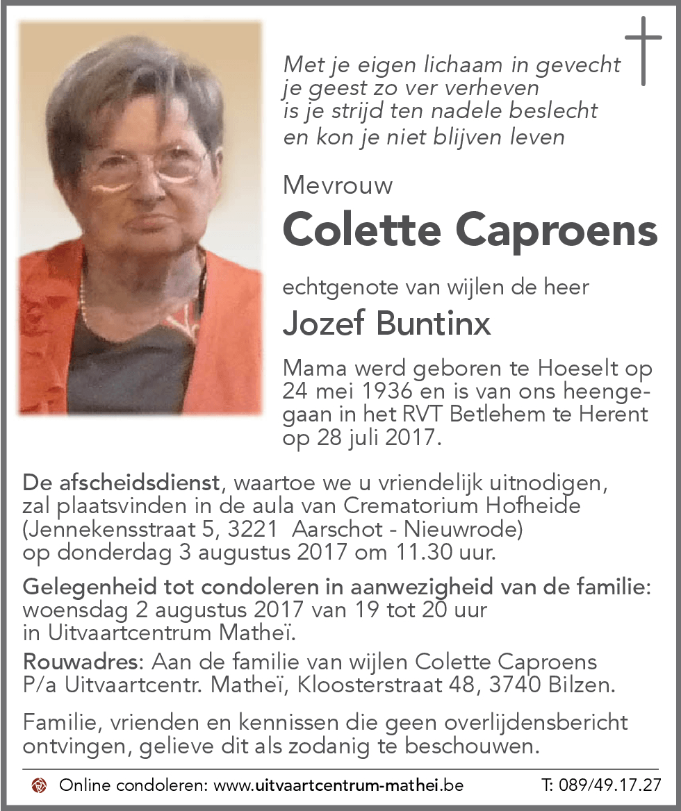 Colette CAPROENS