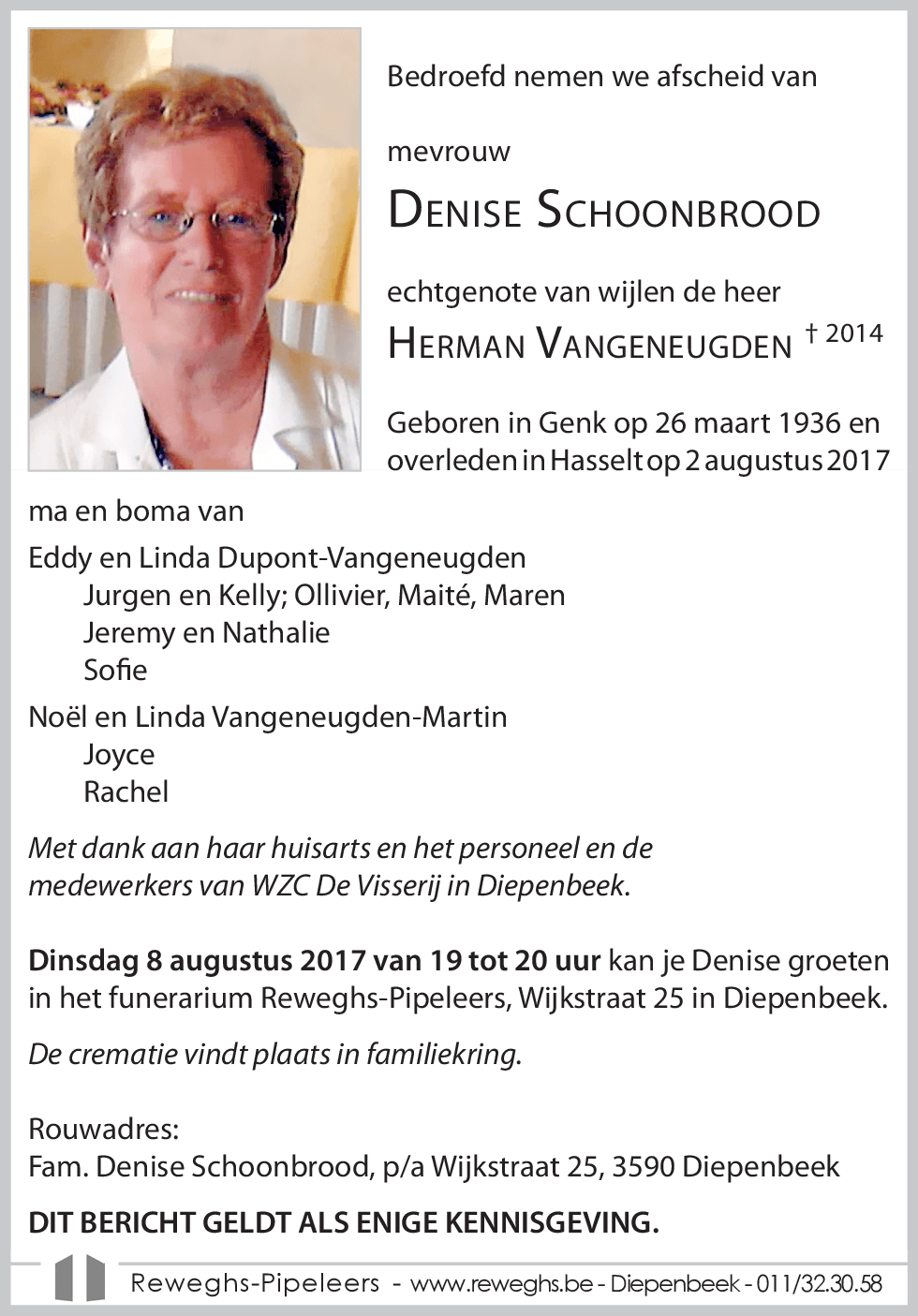 Denise Schoonbrood
