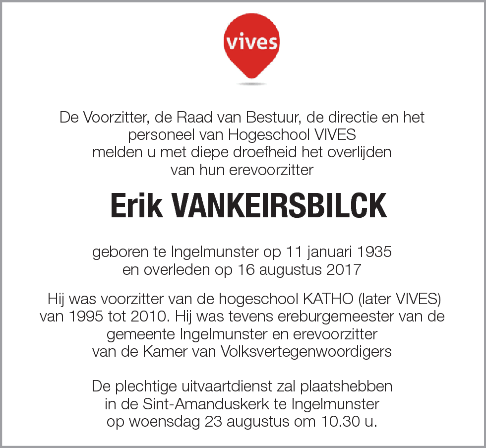 Eric Vankeirsbilck