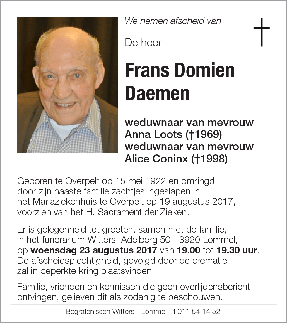 Frans Domien Daemen