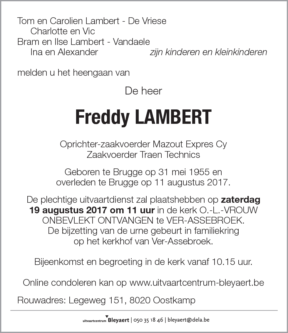 Freddy Lambert