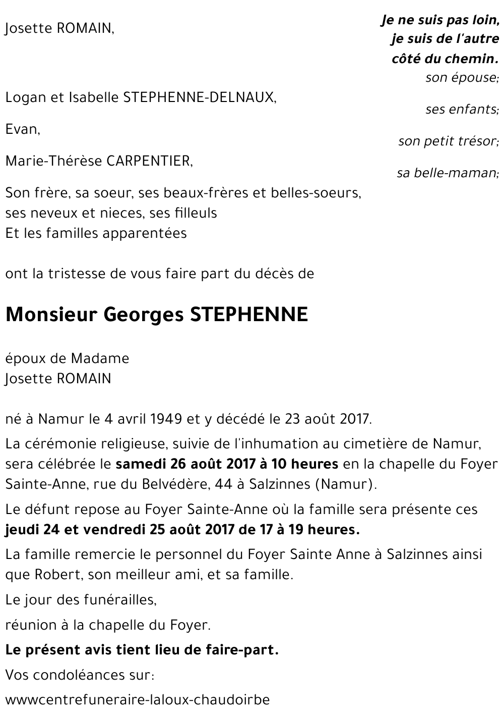 Georges STEPHENNE