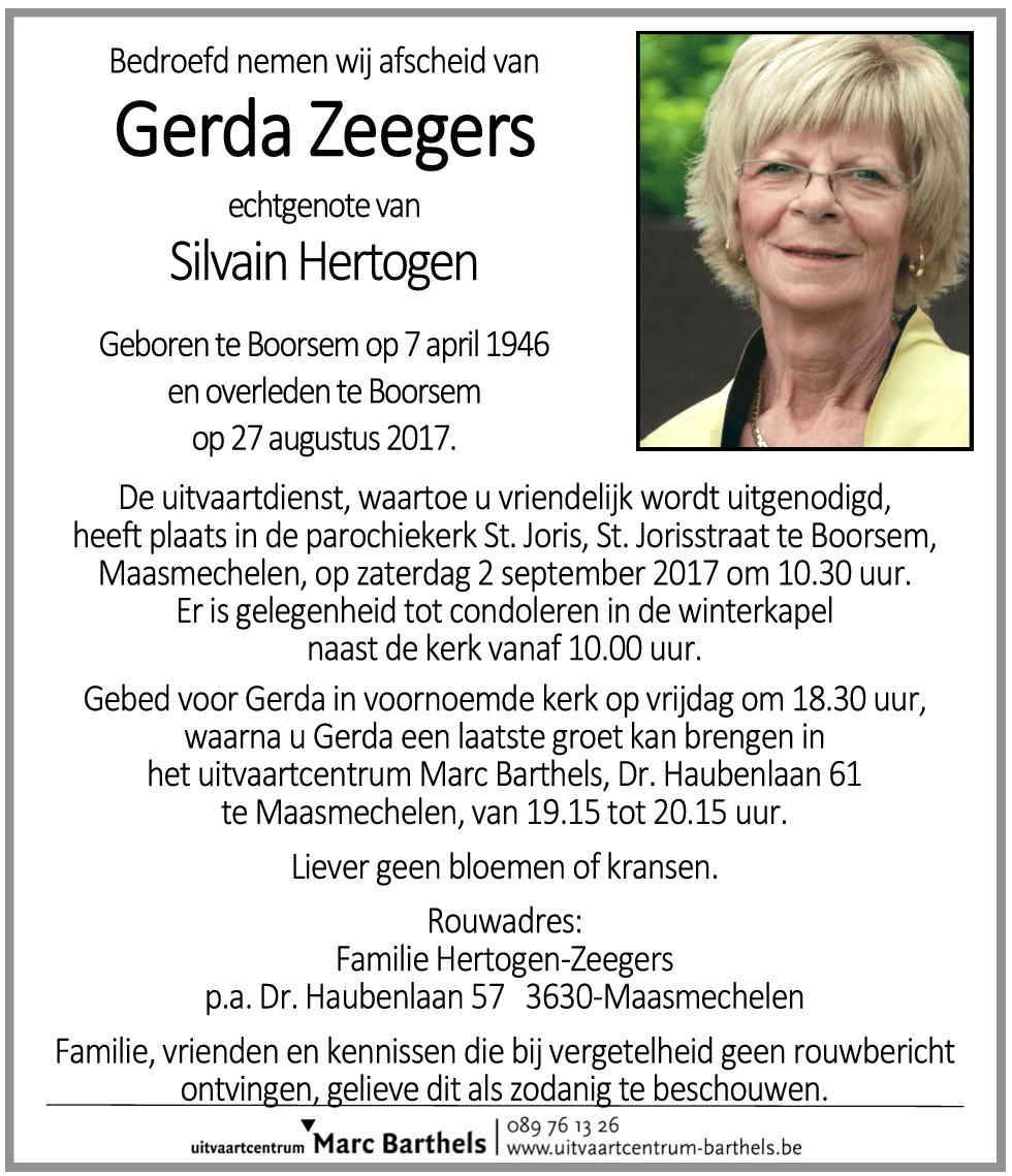 Gerda Zeegers