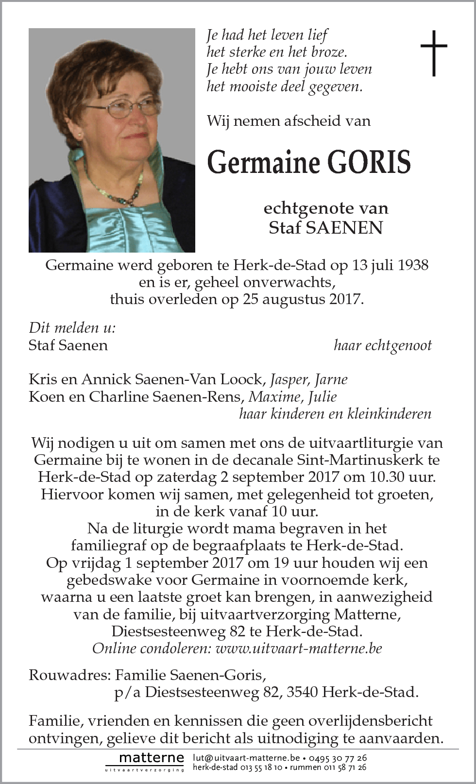 Germaine Goris