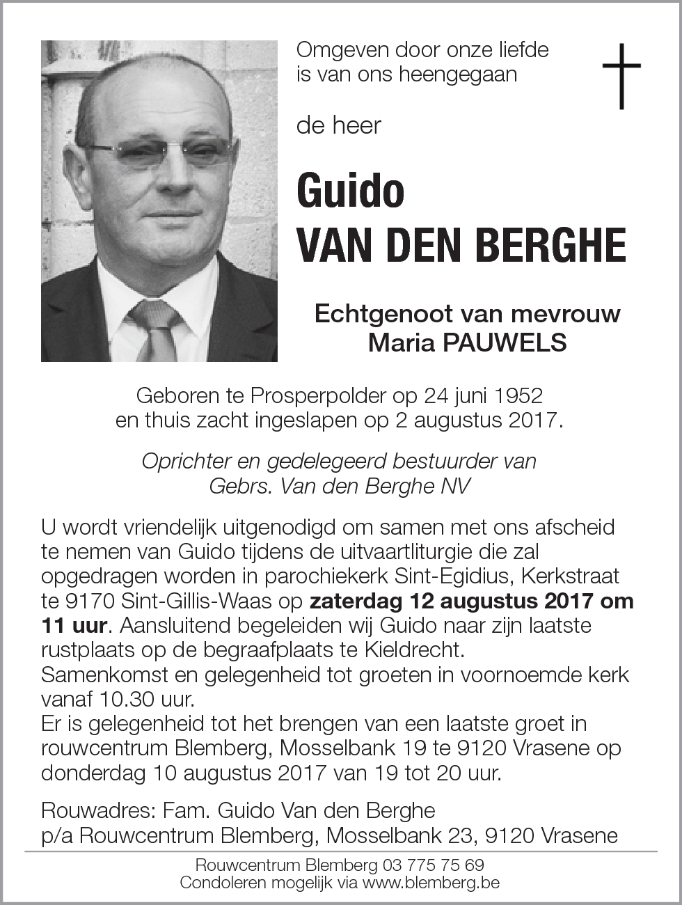 Guido Van den Berghe