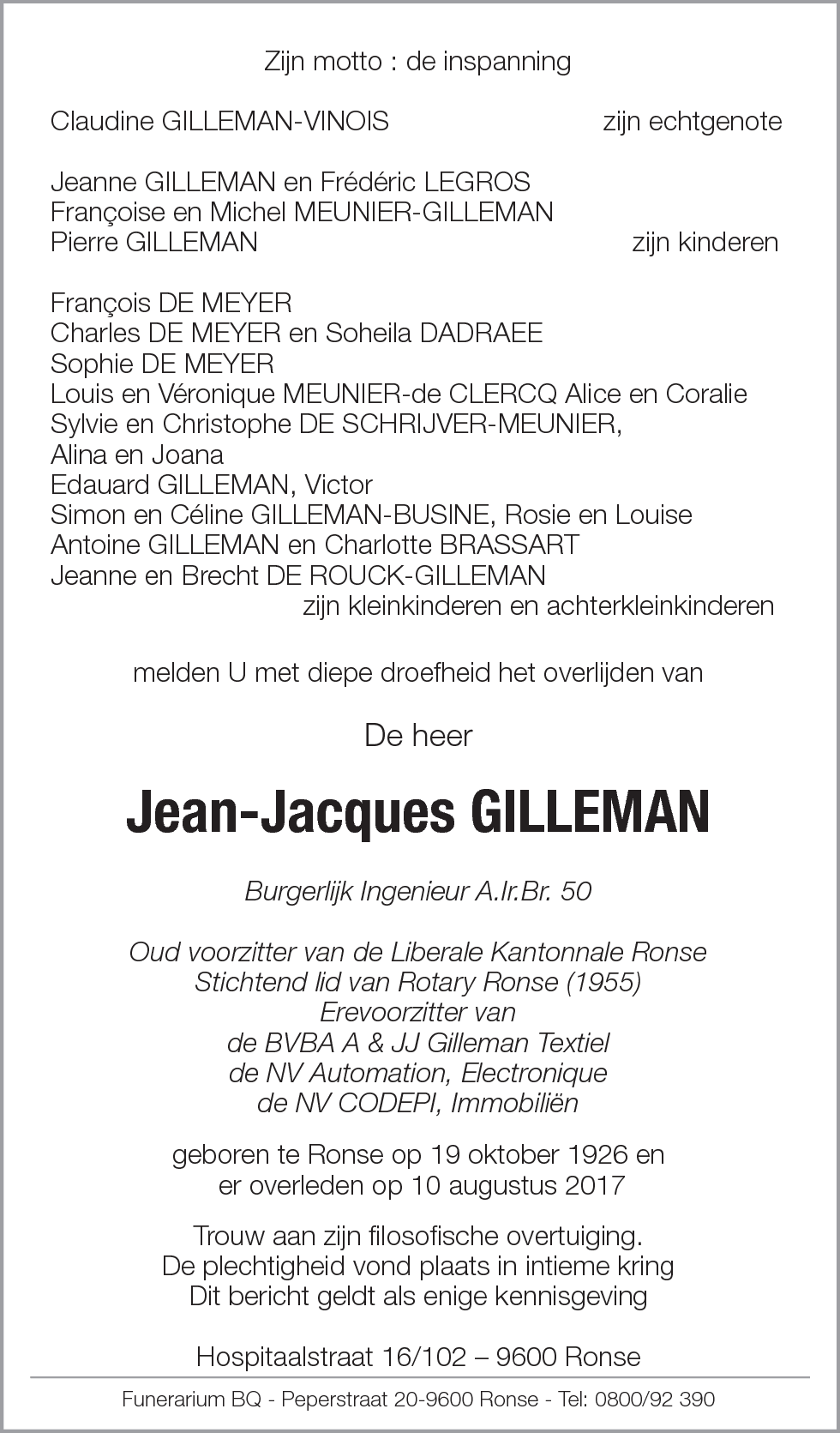 Jean-Jacques Gilleman