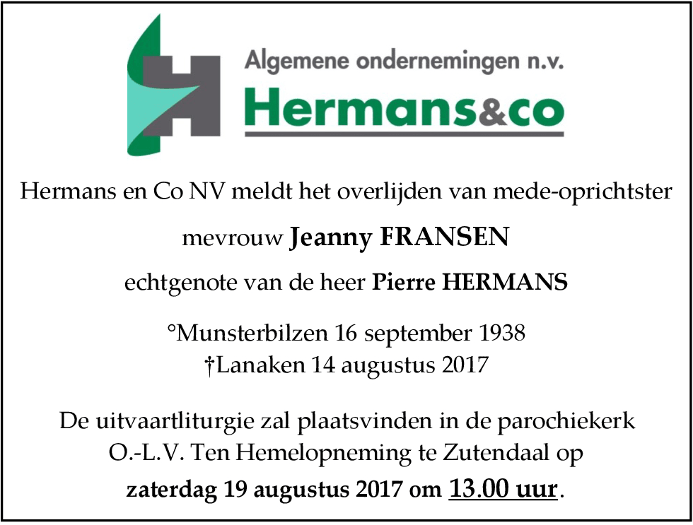 Jeanny Fransen